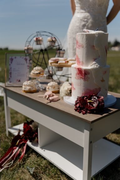 Hochzeit am Flugplatz