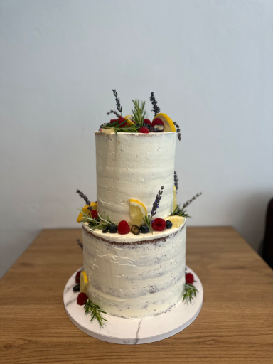Naked Cake Thema Italien